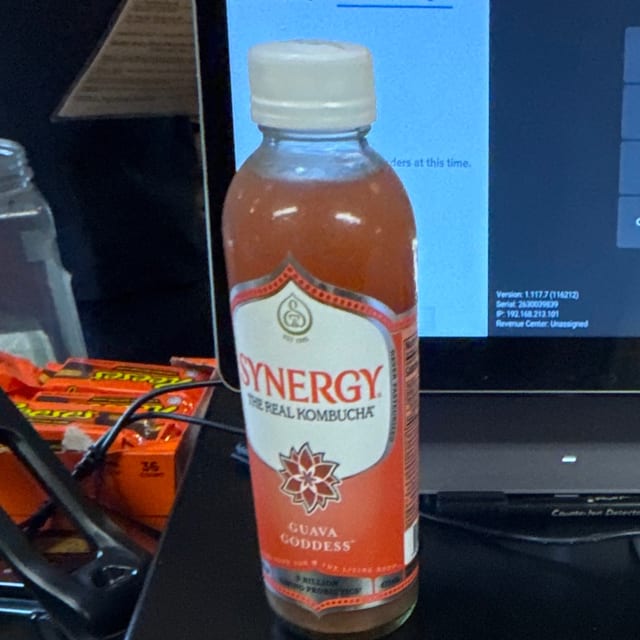 Synergy kombucha guava.