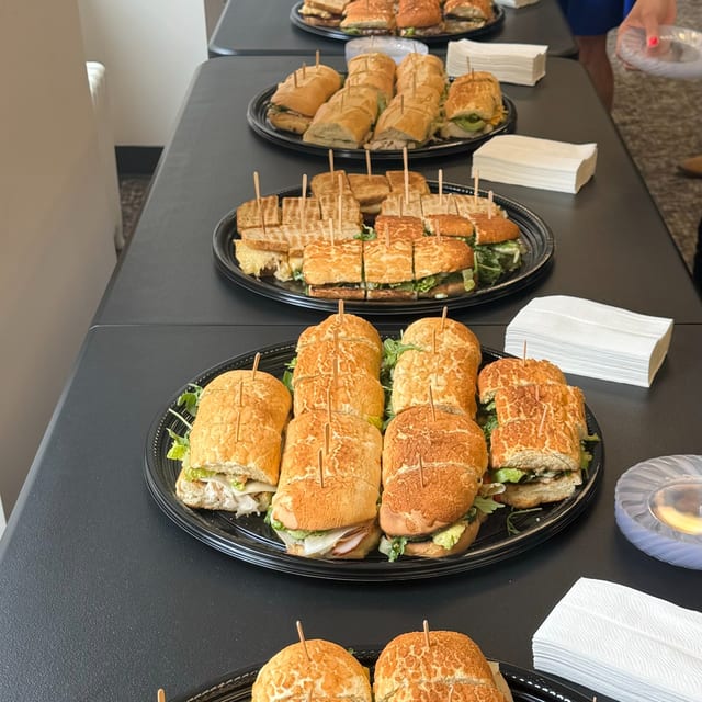 For 18 people or more.