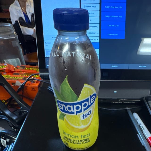 Snapple lemon.
