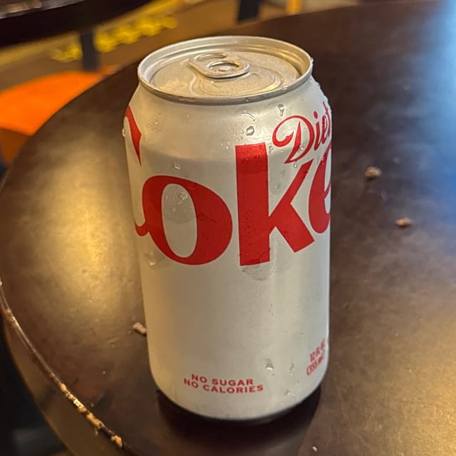 Diet coke.