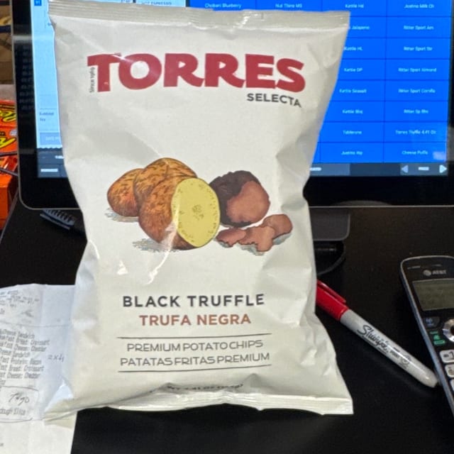 Torres black Truffle chips 4.41 oz.