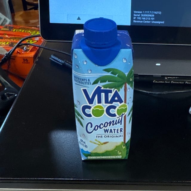 Vita Coco coconut water.