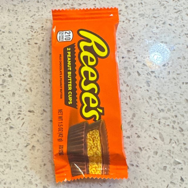 Reese’s peanut butter cups.