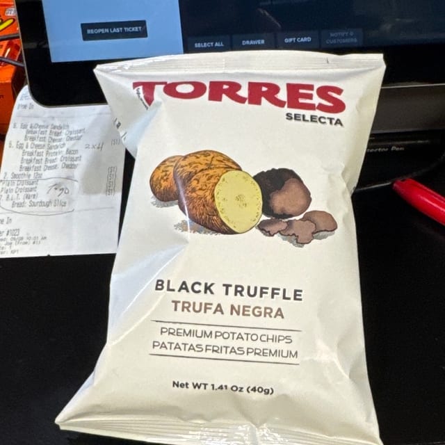 Torres black truffle chip 1.41 oz.