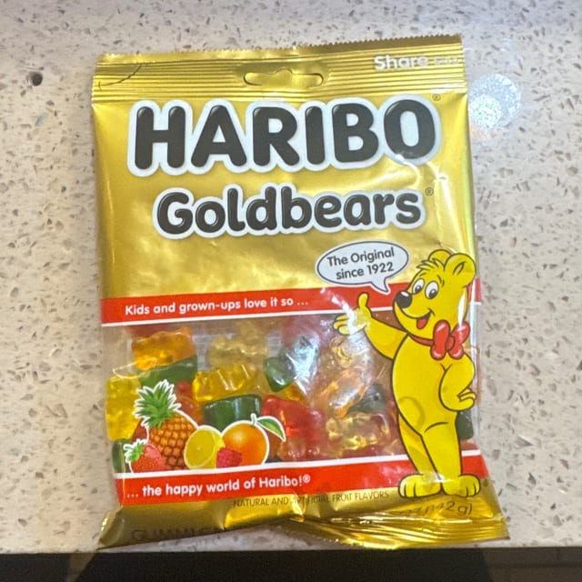 Haribo goldbears.