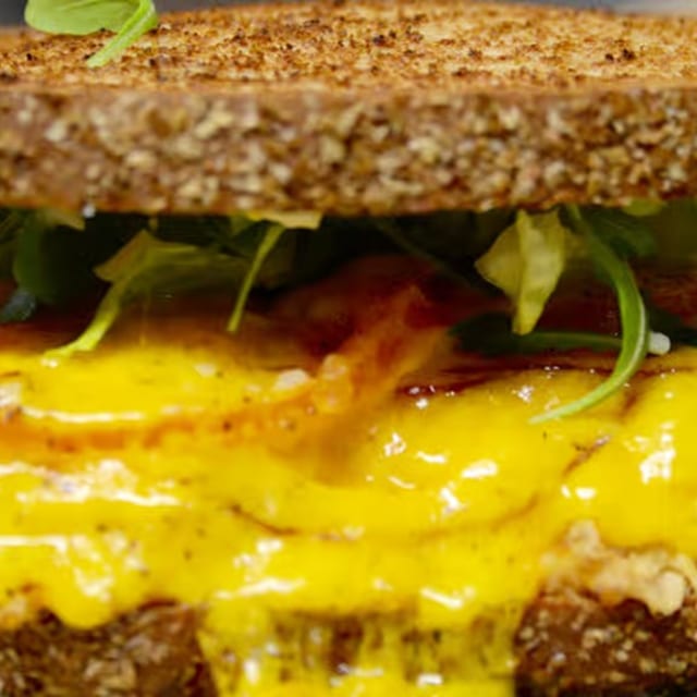17. Tuna melt (warm).